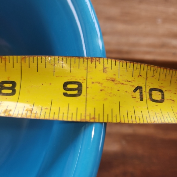 Fiesta serve bowl, Peacock color # - Picture 4 of 5